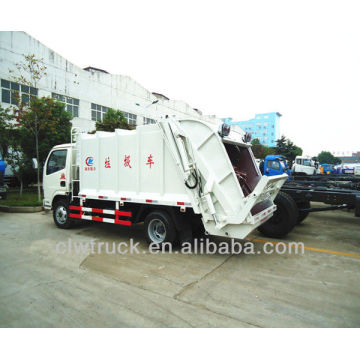 De alta calidad Dongfeng 5m3 vehículo compactador de basura